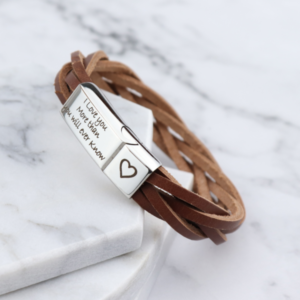 Juhu Leather & Stainless Steel Mens Bracelet - Mygiavelle