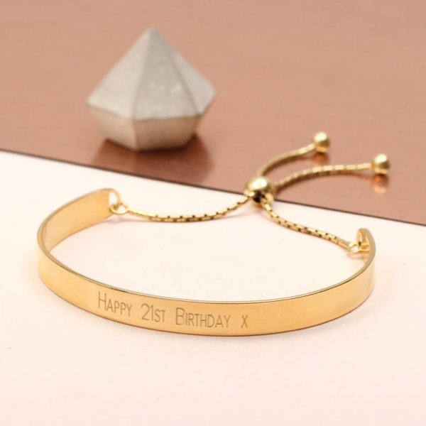 Engraved Jewellery Bangle Bracelet - Mygiavelle