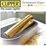 Clipper Metal Lighter – Gold - Mygiavelle