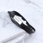 Cairo Leather & Stainless Steel Mens Bracelet - Mygiavelle