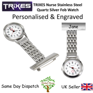 Steel Silver Nurse Watch - Mygiavelle