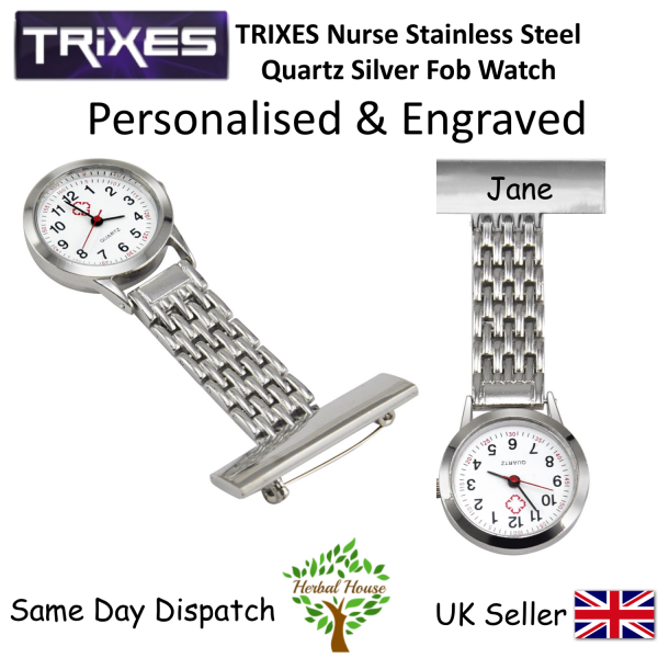 Steel Silver Nurse Watch - Mygiavelle