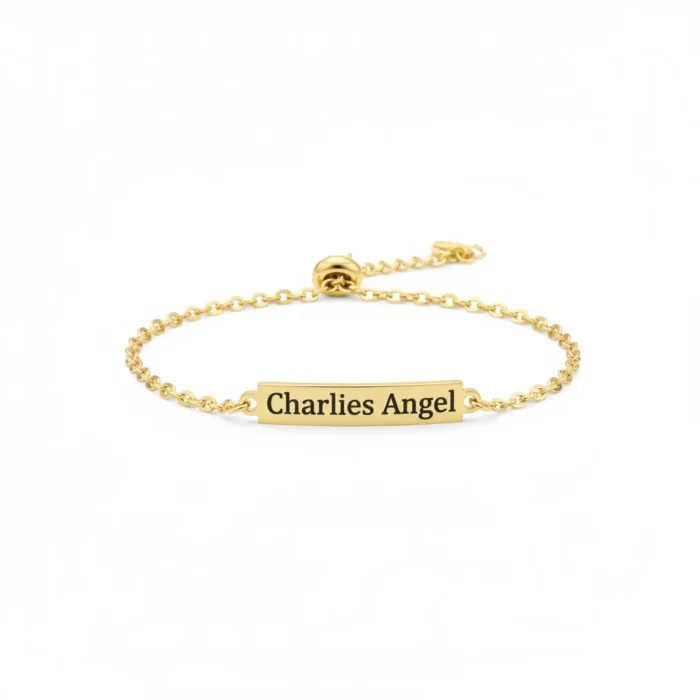 Baby Bar Bracelet 18k - Gold - Image 7