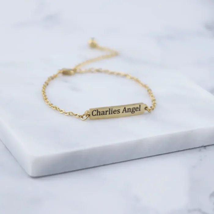 Baby Bar Bracelet 18k - Gold - Image 3