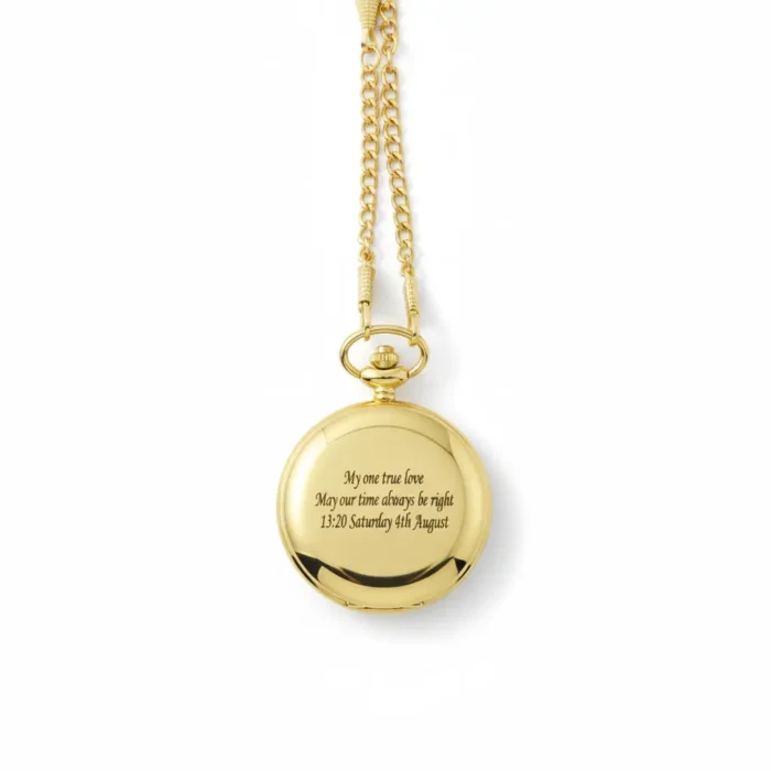 Gold Pocket Watch - Image 9