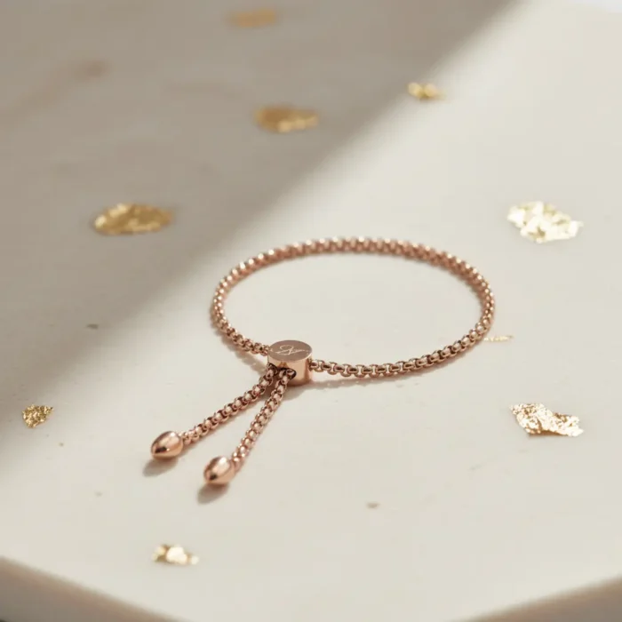 Friendship Bracelet - Rose Gold - Image 5