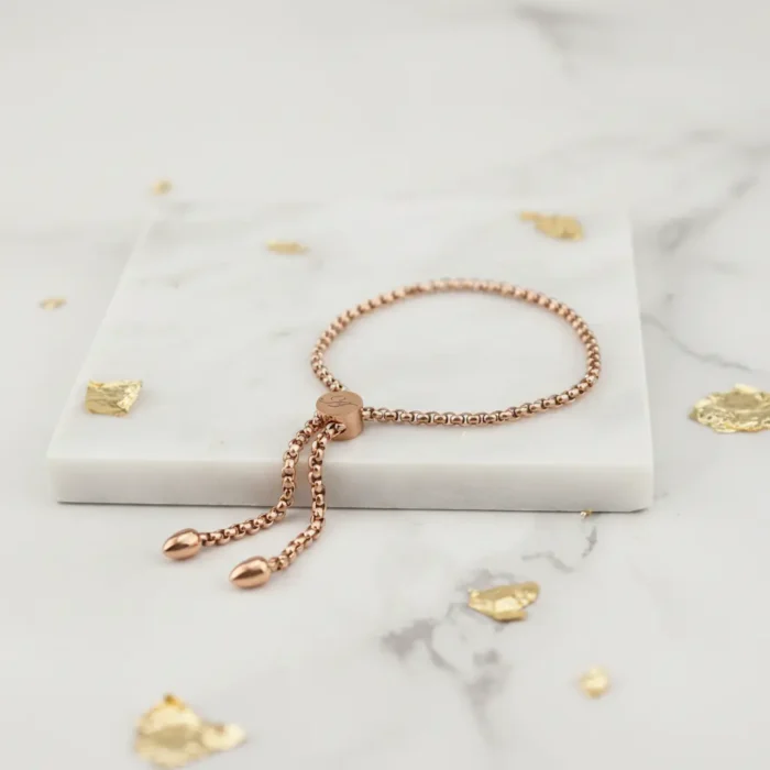Friendship Bracelet - Rose Gold - Image 4