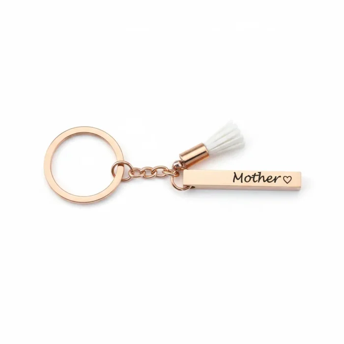 Bar Keyring - Rose Gold - Image 4