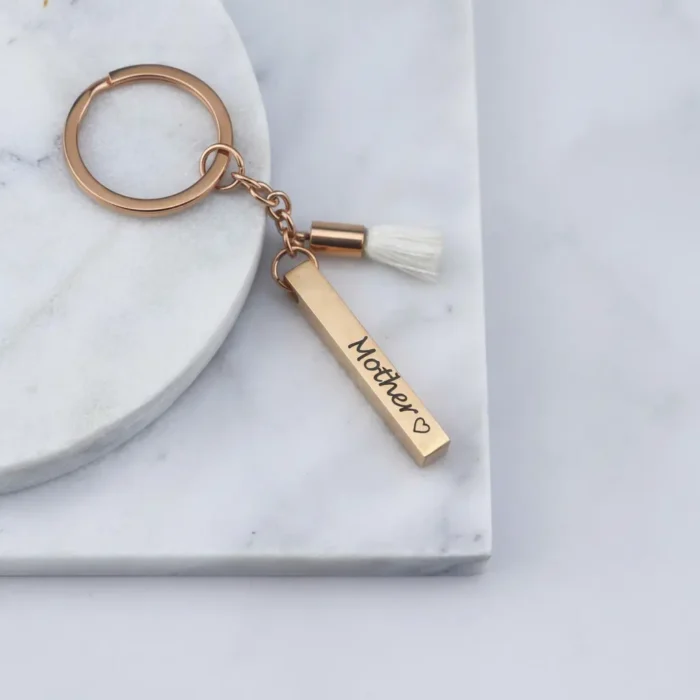 Bar Keyring - Rose Gold - Image 6