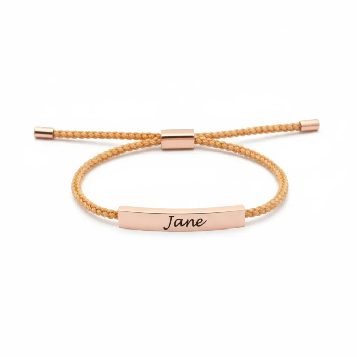 Rope Bracelet - Rose Gold - Image 4