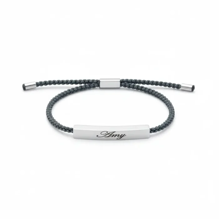 Rope Bracelet - Silver - Image 5
