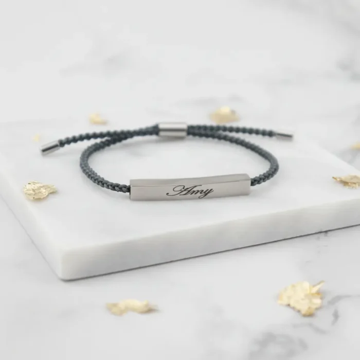 Rope Bracelet - Silver - Image 4