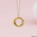 Russian Necklace – 2 Rings - Gold