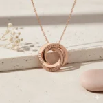 Triple Russian Necklace - Rose Gold