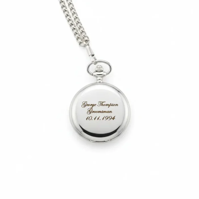 Silver Pocket Watch - Image 9