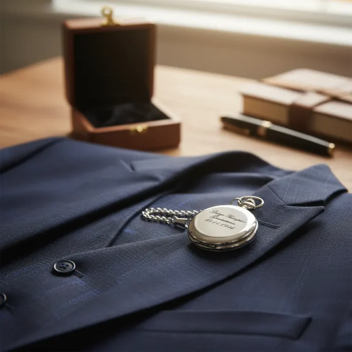 Silver Pocket Watch - Image 3