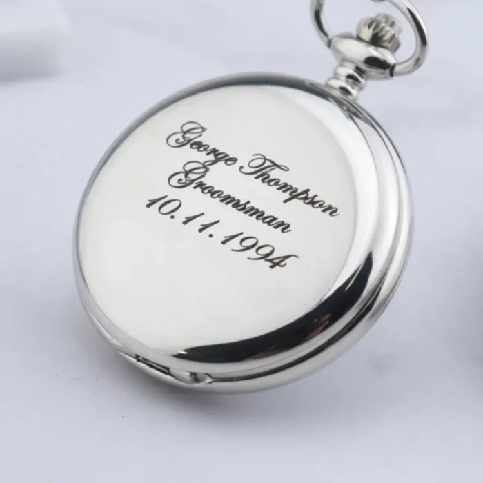 Silver Pocket Watch - Image 7