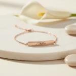 Bar Bracelet - Rose Gold